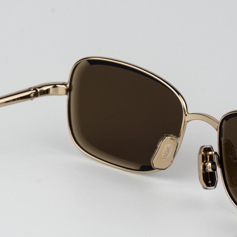 Loewe Gold Frame Brown Lens Sunglasses - Picture 7 of 11